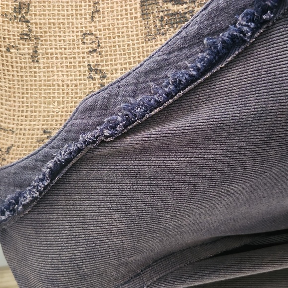 POL Distressed Washed Ribbed Casual Top - Picture 3 of 8